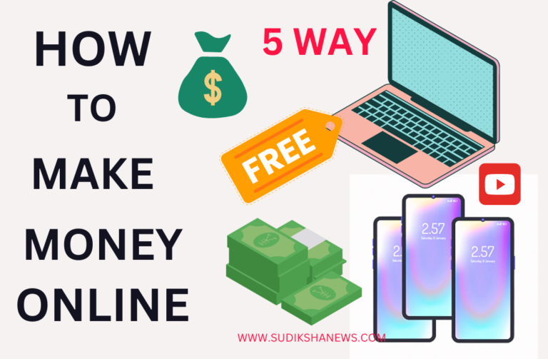 5 Best Methods To Earn Money Online